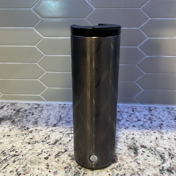 Starbucks Other - Starbucks Gray Hot Stainless Steel Tumbler Travel Cup